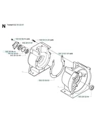Husqvarna 265RX from 20144900001-Current - Crankcase