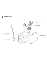 Husqvarna 265RX from 20144900001-Current - Fuel Tank