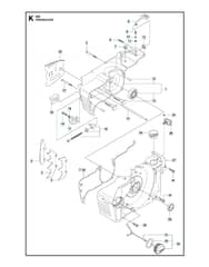 Husqvarna 268 - 2018-Current - Crankcase
