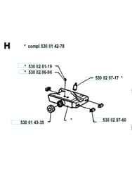 Husqvarna 26R - 1993-5 - Fuel Tank