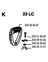 Husqvarna 26R - 1993-5 - Handle
