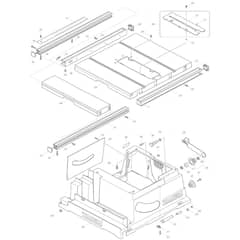 Makita 2704N - 260mm Table Saw - Power Tool 03 Diagram