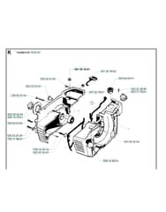 Husqvarna 272K - Crankcase