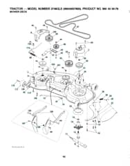 Husqvarna 2748Gls - Mower Deck & Cutting Deck