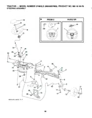 Husqvarna 2748Gls - Steering