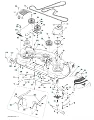 Husqvarna 2754Gls - Mower Deck & Cutting Deck