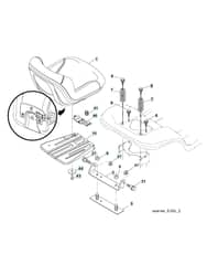 Husqvarna 2754Gls - Seat