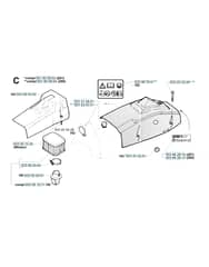 Husqvarna 281 - 2001-Current - Air Filter Cover