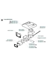 Husqvarna 281 - 2001-Current - Carburetor & Air Filter