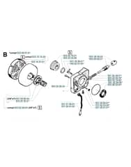 Husqvarna 288 - 2001-Current - Clutch & Oil Pump