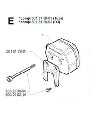 Husqvarna 288 - 2001-Current - Muffler 2