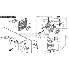 3000SH - 2012-2015 - 2T2000383/M12 - Mountfield Ride On Mower Carburettor Diagram