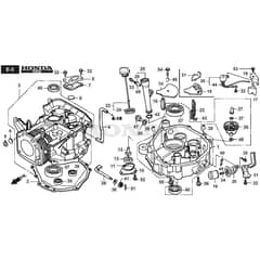 3000SH - 2012-2015 - 2T2000383/M12 - Mountfield Ride On Mower Cylinder Barrel Diagram