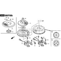 3000SH - 2012-2015 - 2T2000383/M12 - Mountfield Ride On Mower Flywheel Diagram
