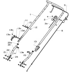 Masport 300AL - 465743 A - Sept 2018 8442229 - Handle