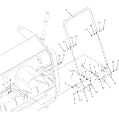 Countax 30100022 Pgc+ And Cassettes - 02 Sweeper Locking Handle