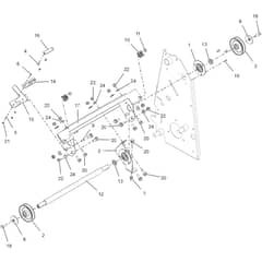 Countax 30100024 Pgc+ And Cassettes - 03 Body Stiffener Bracker
