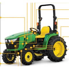 John Deere 3025E (NP100000- ) Compact Tractor - Quick Reference Guide