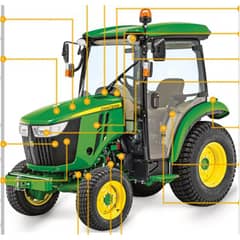John Deere 3046R (PR100101- ) Compact Tractor - Quick Reference Guide