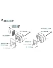 Husqvarna 3120 - 2001-Current - Muffler 2