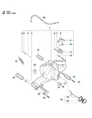 Husqvarna 3120XP - Fuel Tank