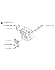 Husqvarna 3120K - Muffler