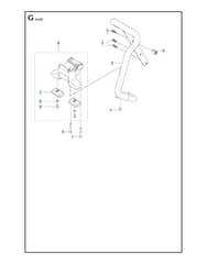 Husqvarna 3122K - Handle