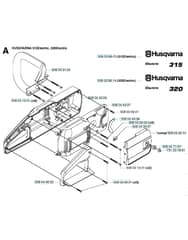 Husqvarna 315ELECTRIC - 2003-Current - Chassis - Frame