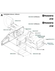 Husqvarna 318ELECTRIC - 2003-Current - Chassis - Frame