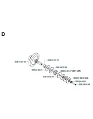Husqvarna 321ELECTRIC - 2006-Current - Clutch