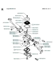 Husqvarna 322 C - Carburetor Details