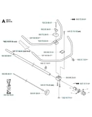 Husqvarna 322R - 2001-Current - Shaft & Handle
