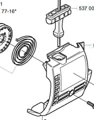 Husqvarna 322E - Starter