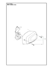 Husqvarna 322HD60 - Cylinder Cover