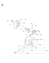 Husqvarna 323HD60 - Carburetor & Air Filter