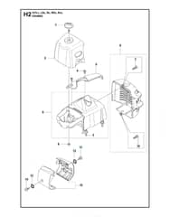 Husqvarna 323RII - Cover