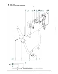 Husqvarna 323RII - Handle & Controls