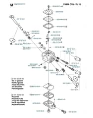 Husqvarna 323E - Carburetor Details