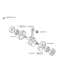 Husqvarna 323E - Crankshaft
