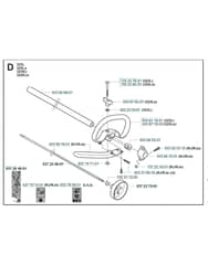 Husqvarna 323RJx - Shaft & Handle