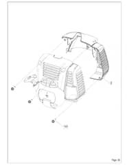 Husqvarna 323S15 - Housing