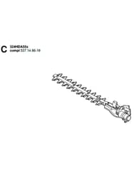 Husqvarna 324HDA55X-SERIES - Clutch & Oil Pump