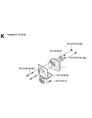 Husqvarna 324HDA55X-SERIES - Muffler