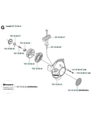 Husqvarna 324HDA55X-SERIES - Starter