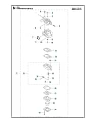 Husqvarna 324L - Carburetor Details