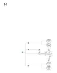 Husqvarna 325HD75X-SERIESFROM20090500001-CURRENT - Crankshaft