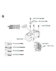 Husqvarna 325HDA55X-SERIES - Housing