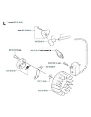 Husqvarna 325HDA55X-SERIES - Ignition System & Clutch