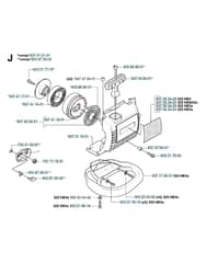 Husqvarna 325HDA55X-SERIES - Starter