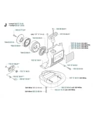 Husqvarna 325HDA65X-SERIES - Starter
